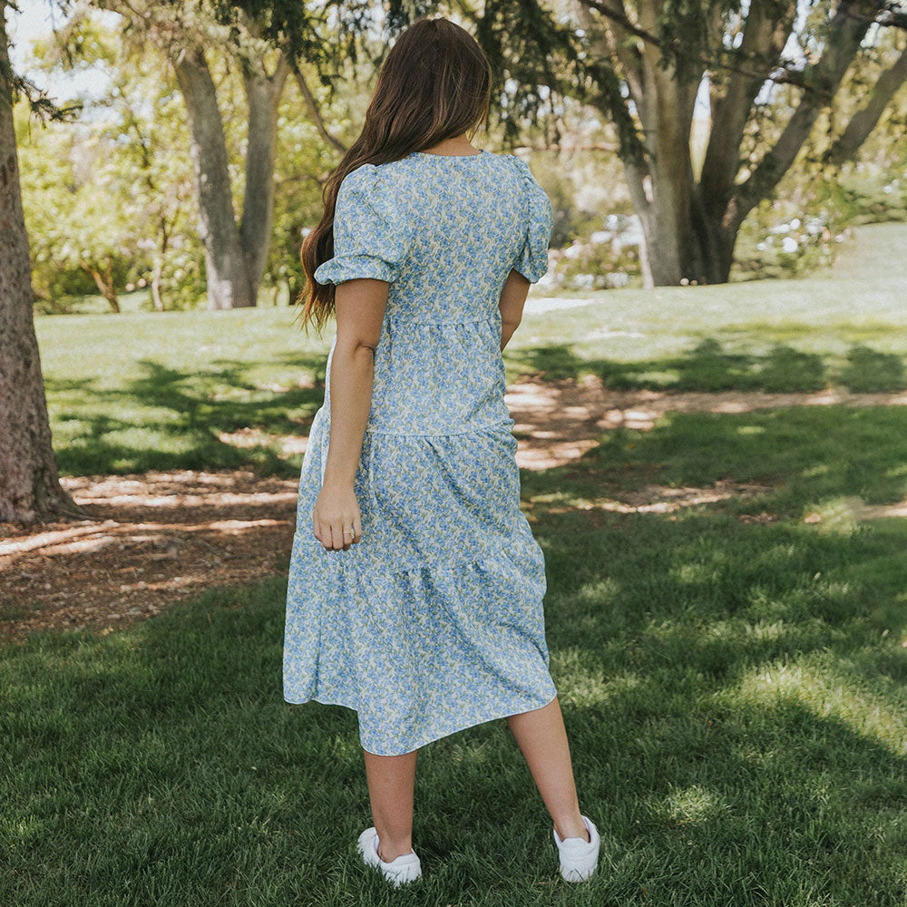 Mabel Dress (Orchid Blue)