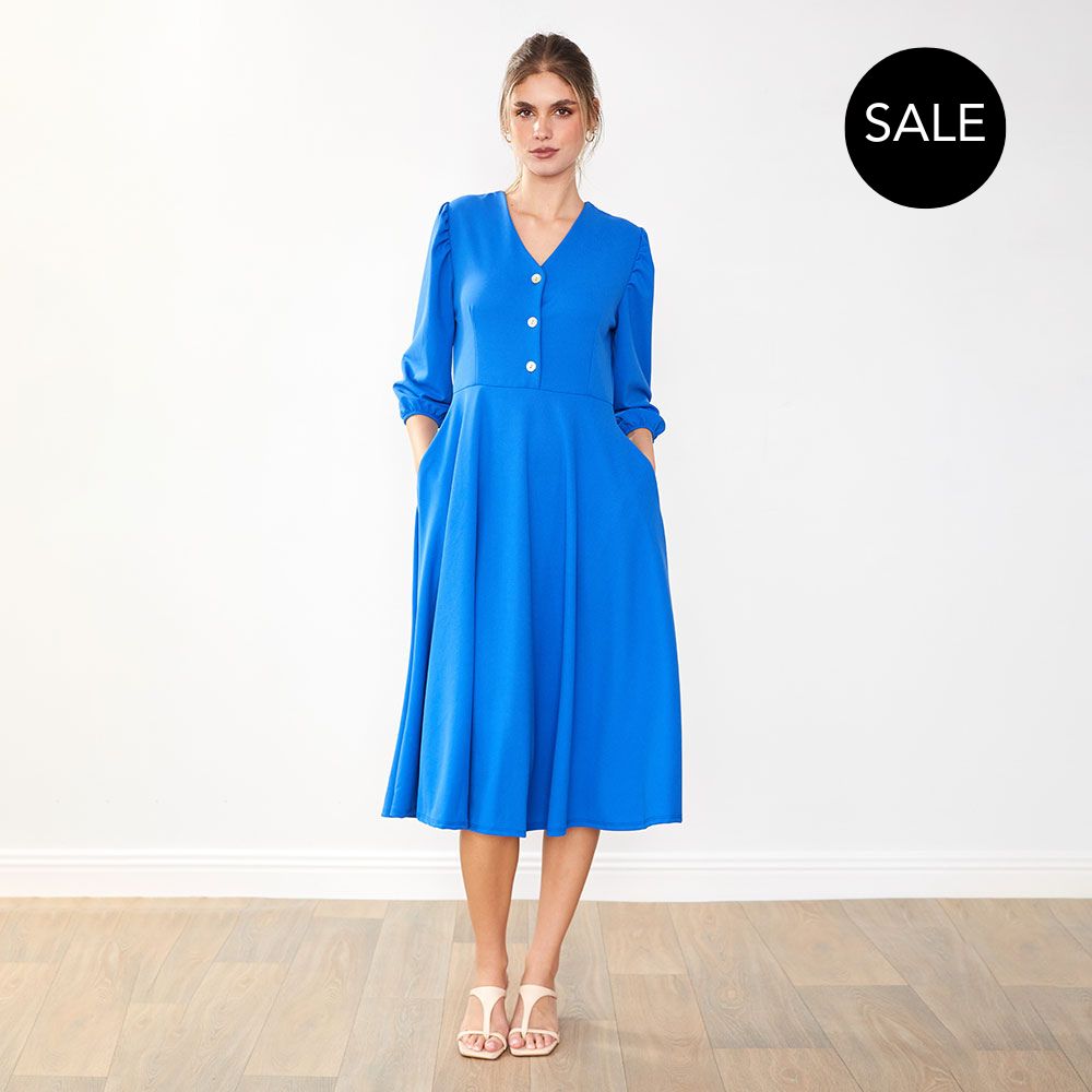 Maisy Dress (Cobalt)