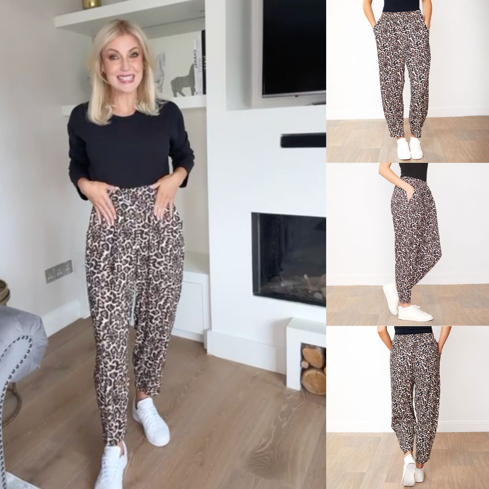 Maya Trousers (Leopard)