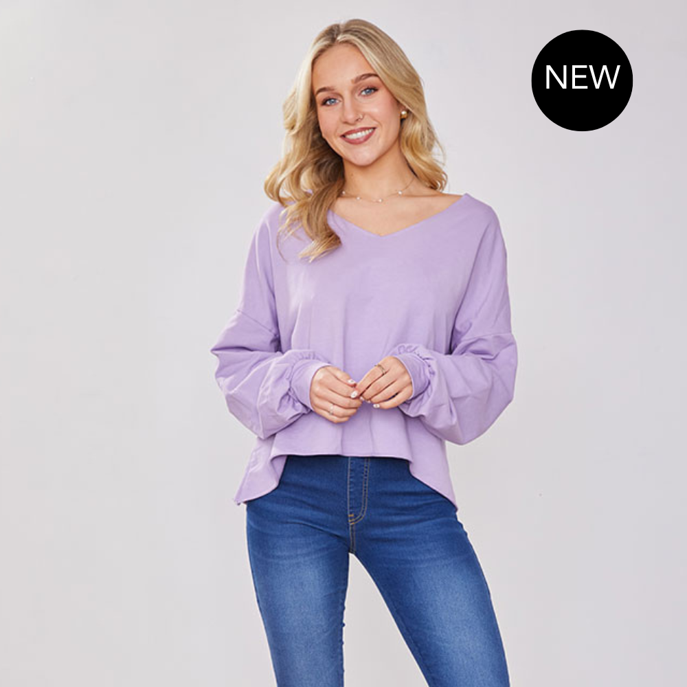 Mira Top (Lilac)