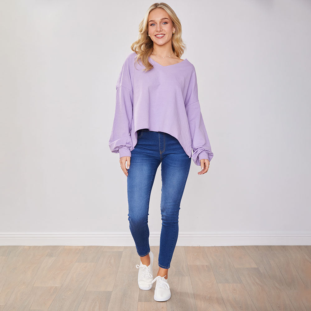 Mira Top (Lilac)