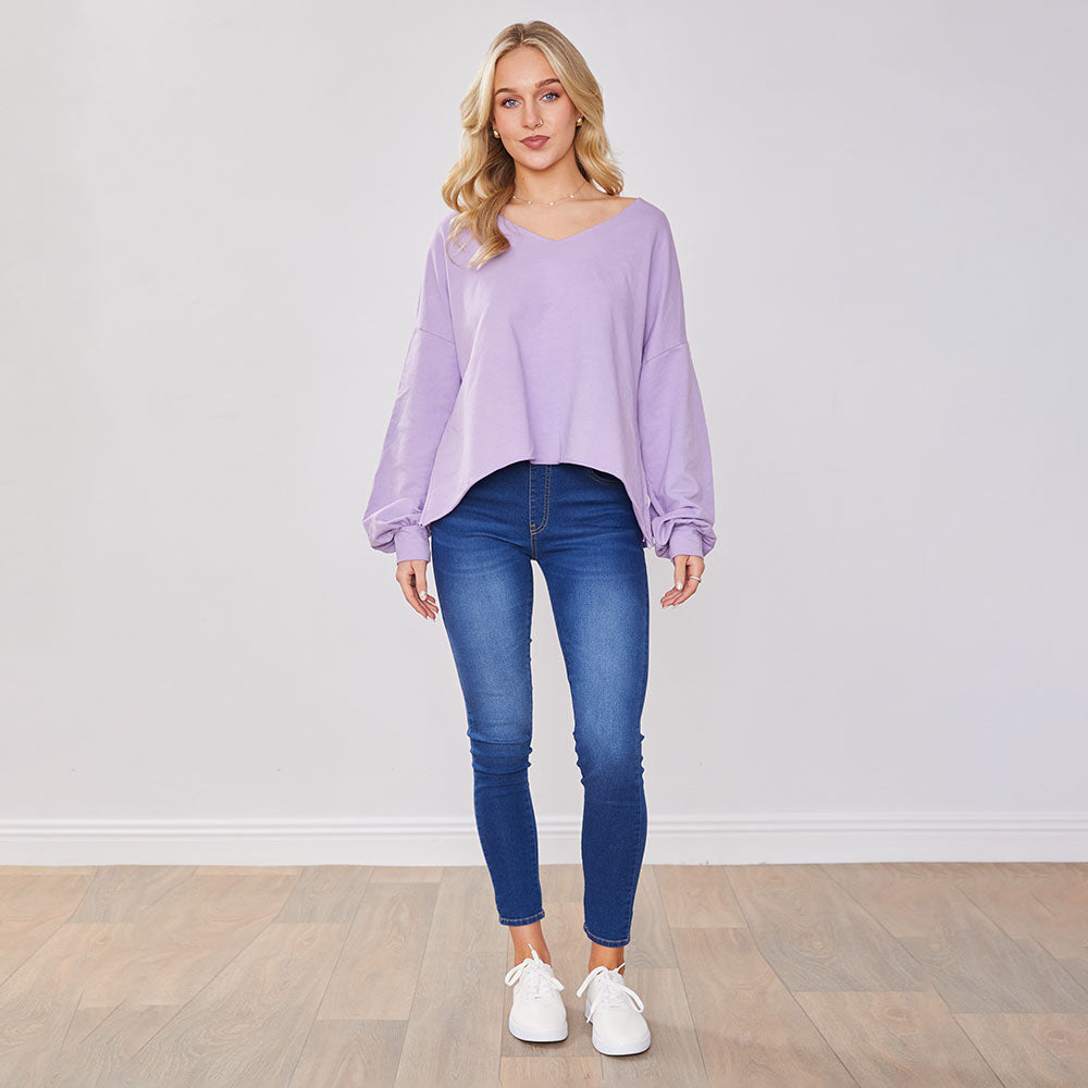 Mira Top (Lilac)