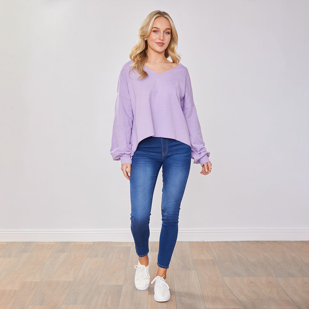 Mira Top (Lilac)