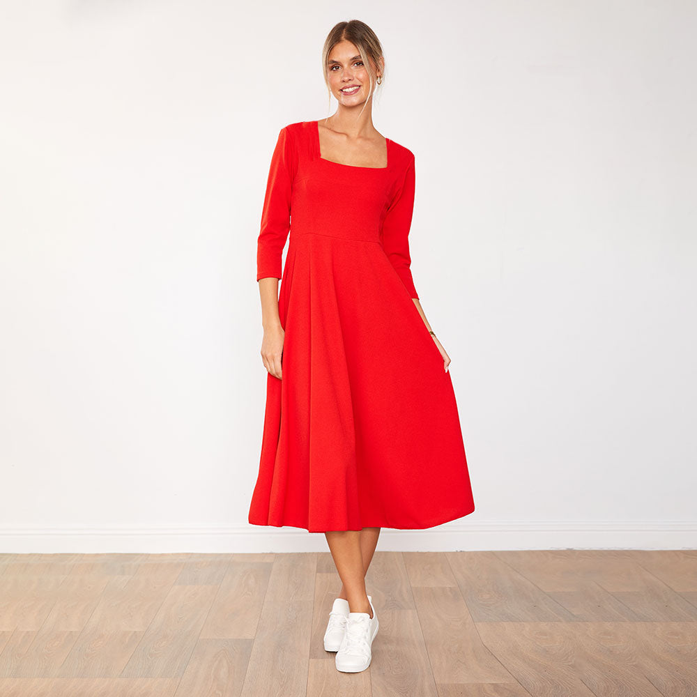 Molly Dress (Red)