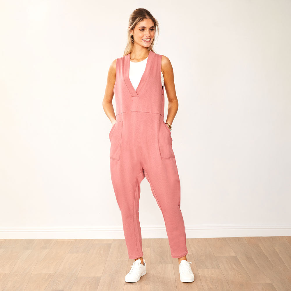 Myra Jumpsuit (Mauve)