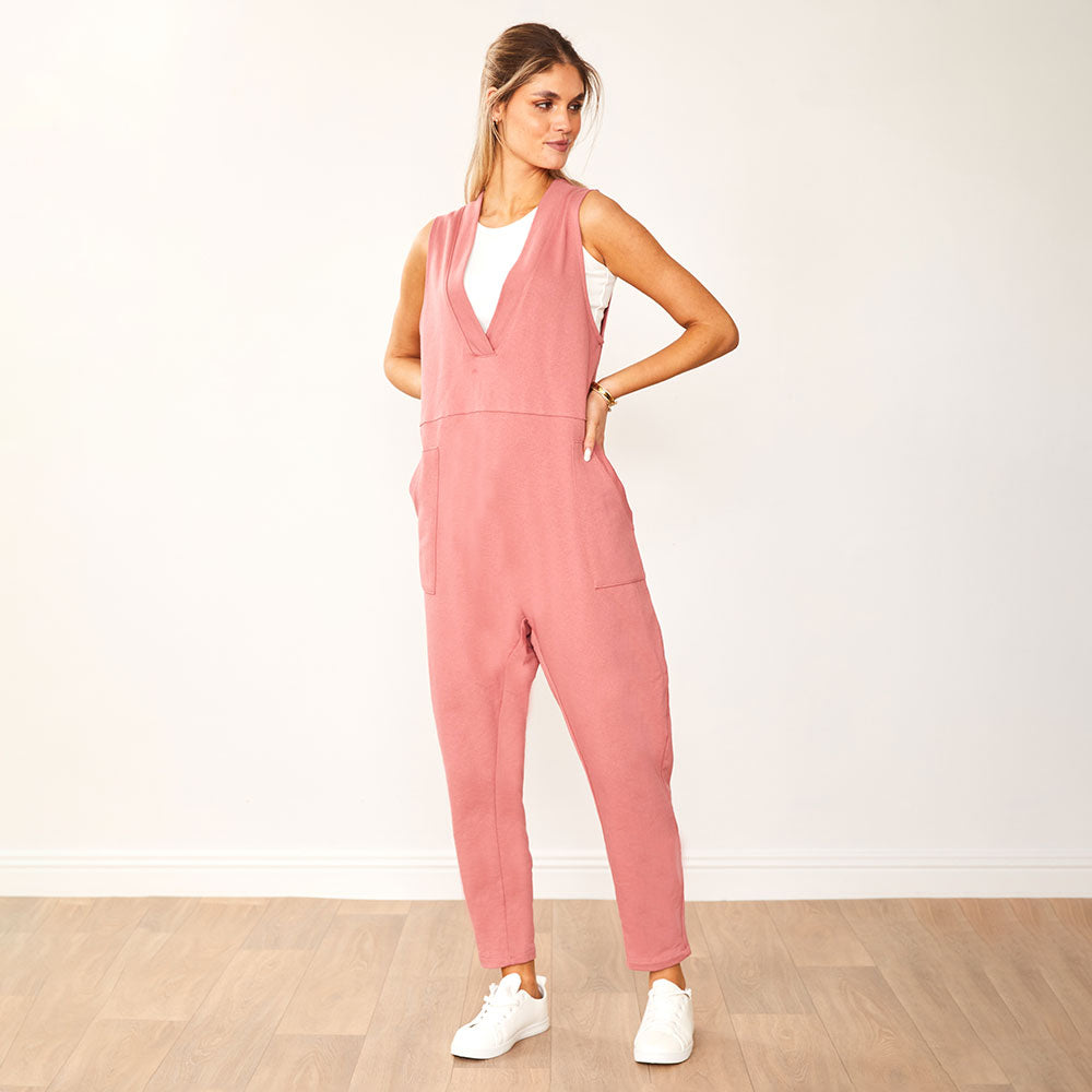 Myra Jumpsuit (Mauve)