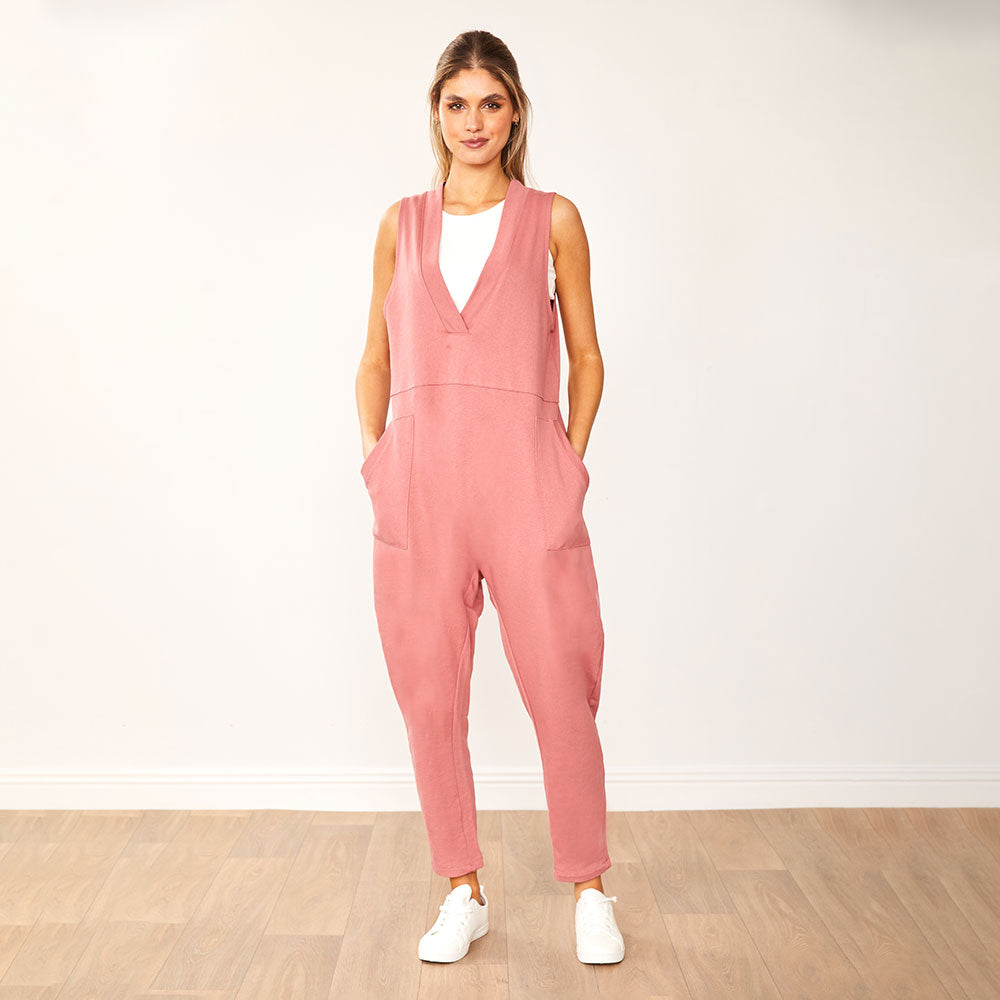 Myra Jumpsuit (Mauve)