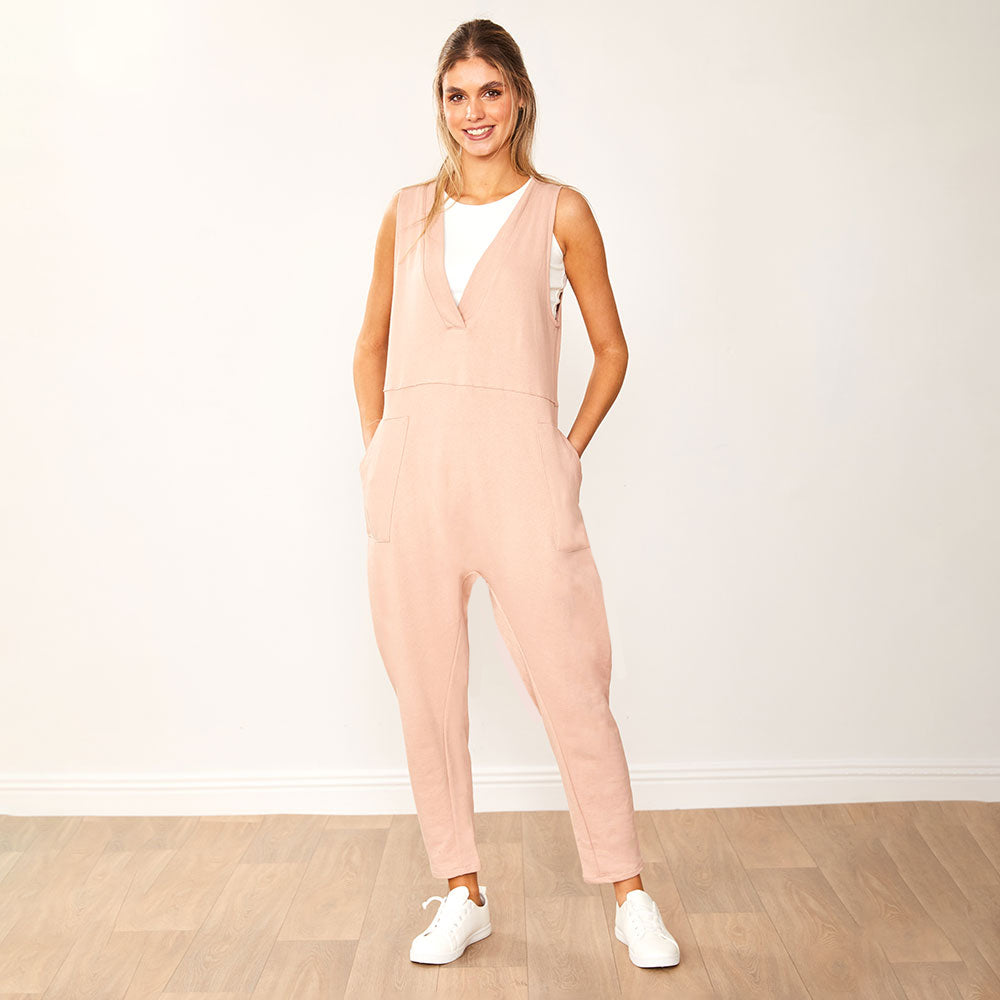 Myra Jumpsuit (Pink)