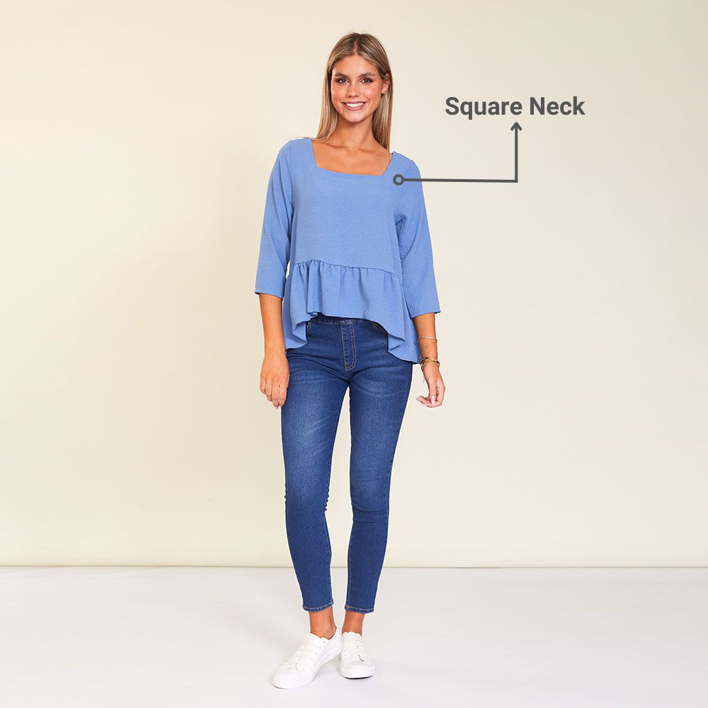 Naomi Top (Powder Blue)