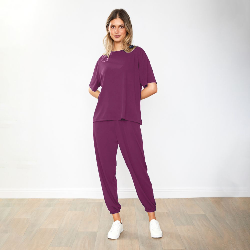 Nelson Co-ords Berry & Navy (2 for €84)