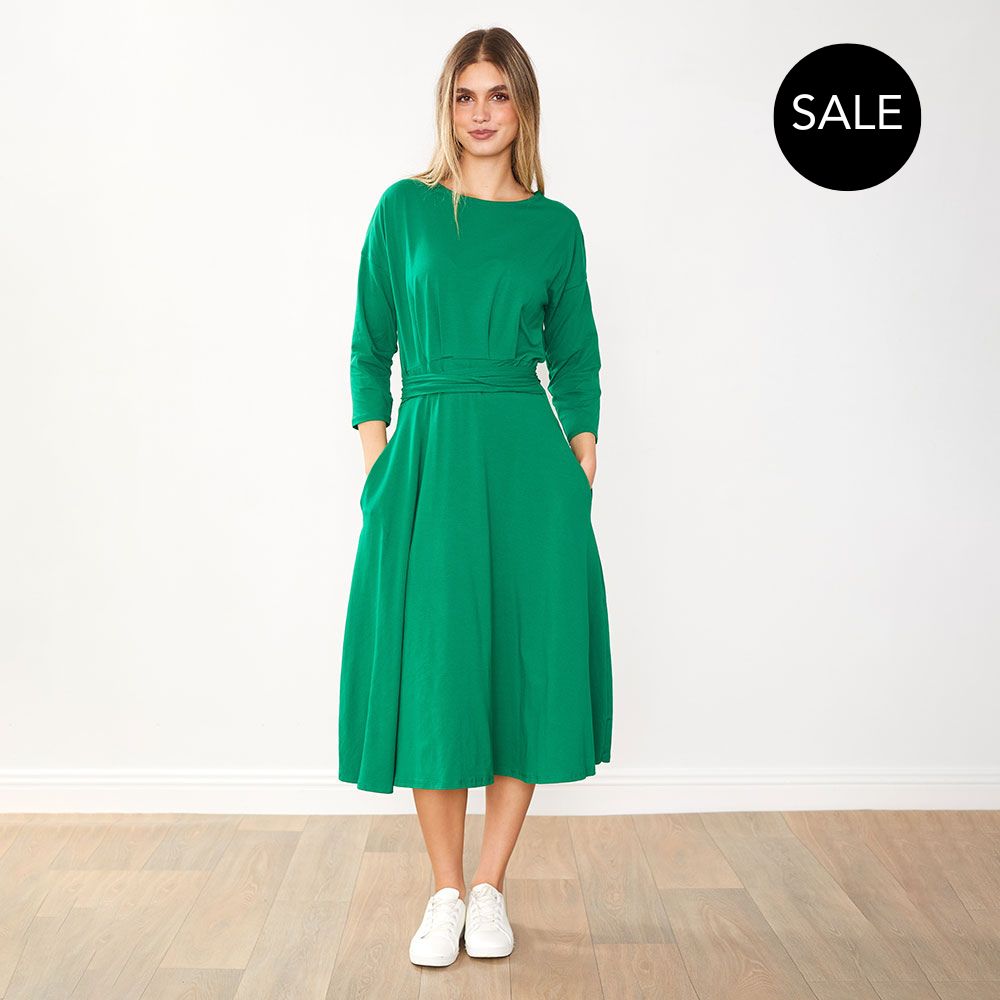 Nessa Dress (Kelly Green)