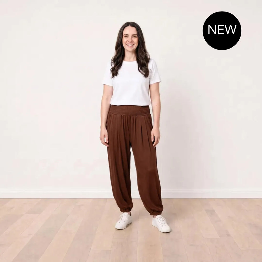 Orla Trousers (Chocolate Brown)