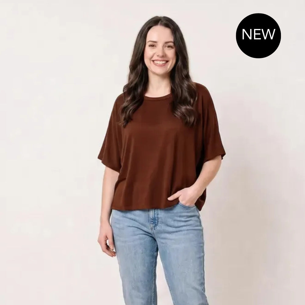 Orla Top (Chocolate Brown)