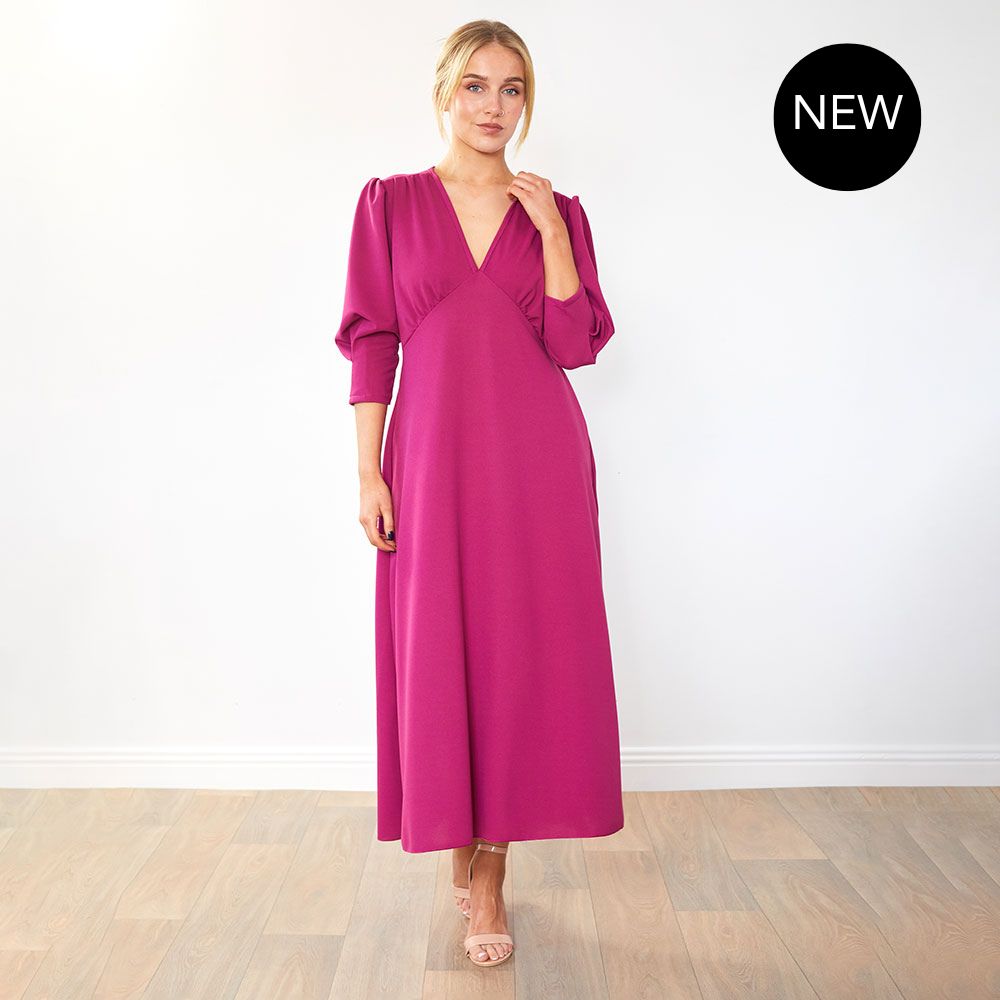 Oakley Dress (Berry)