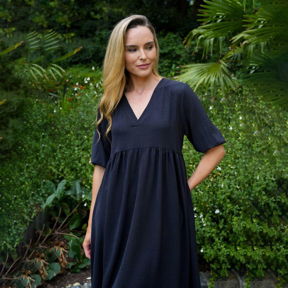 Pamela Dress (Black) &  (Fuchsia) for €68