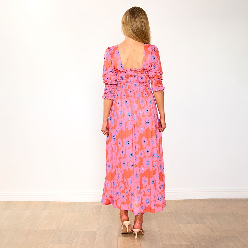 Pixie Dress (Pink Poppy)