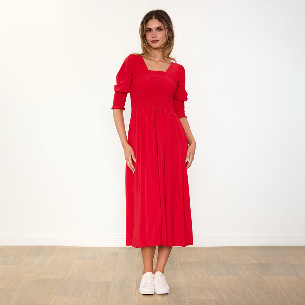 Pixie Dress (Red)