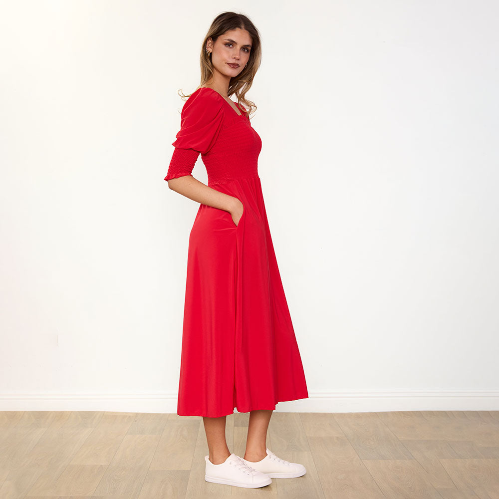 Pixie Dress (Red)