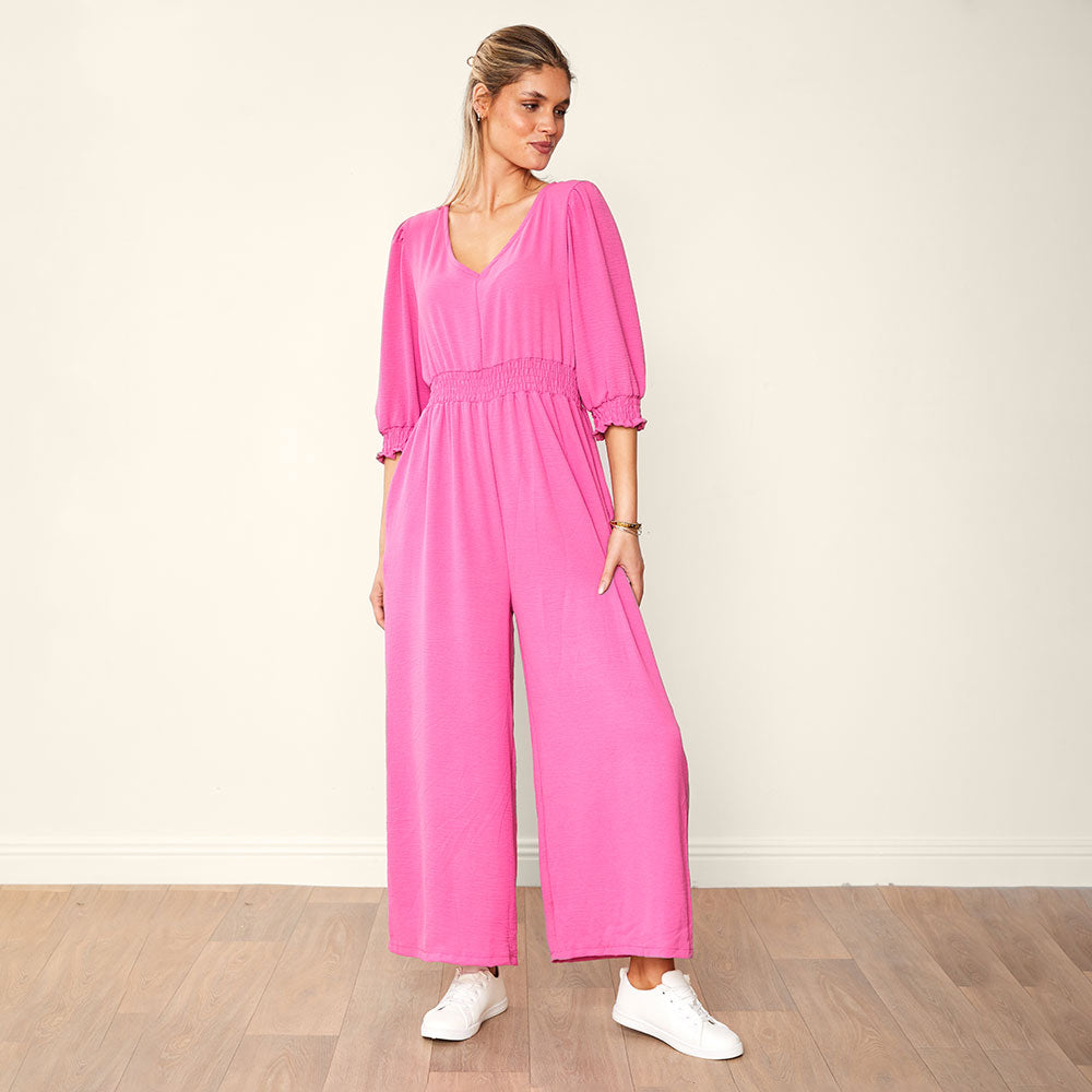 Regina Jumpsuit Lilac & Pink (2 for €68)