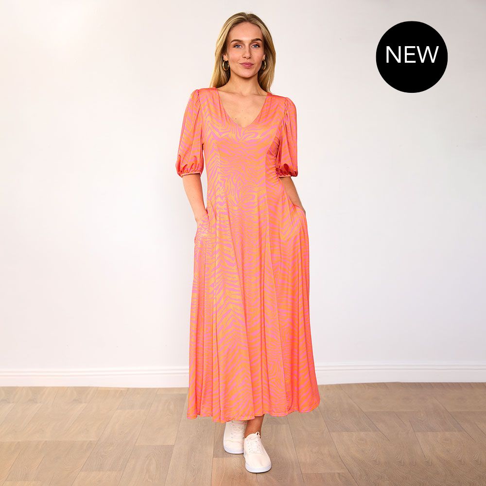 Regina Dress (Orange)