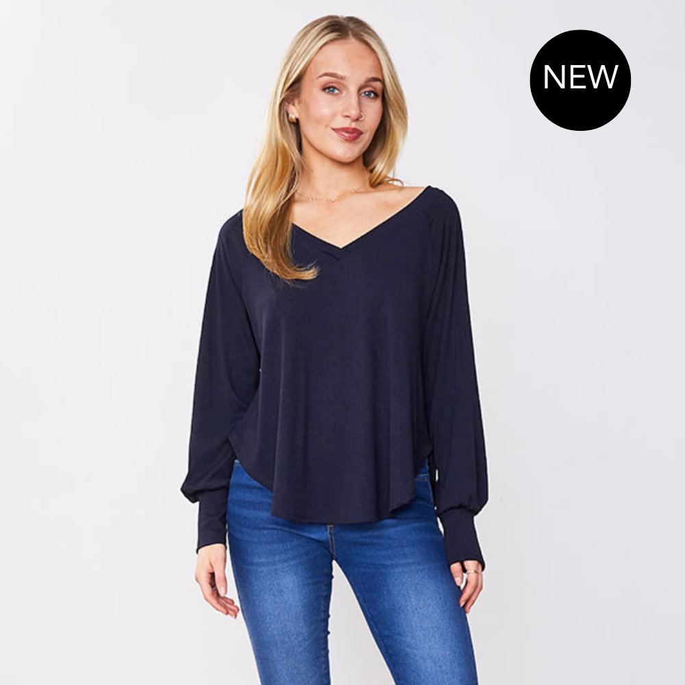 Robyn Top (Navy)