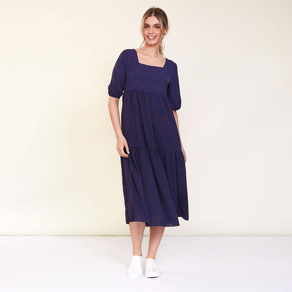 Robyn Dress (Navy)