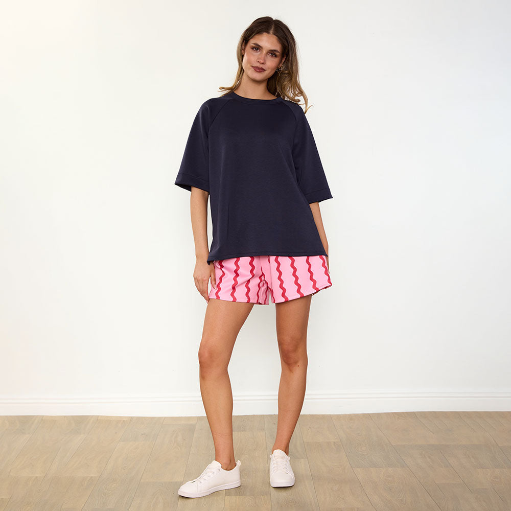 Roma Shorts (Pink/Red)