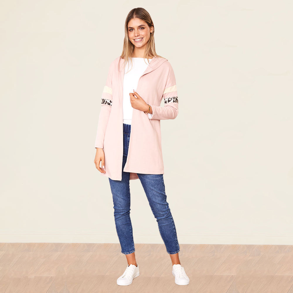 Rosie Hoody (Pink/Cream)