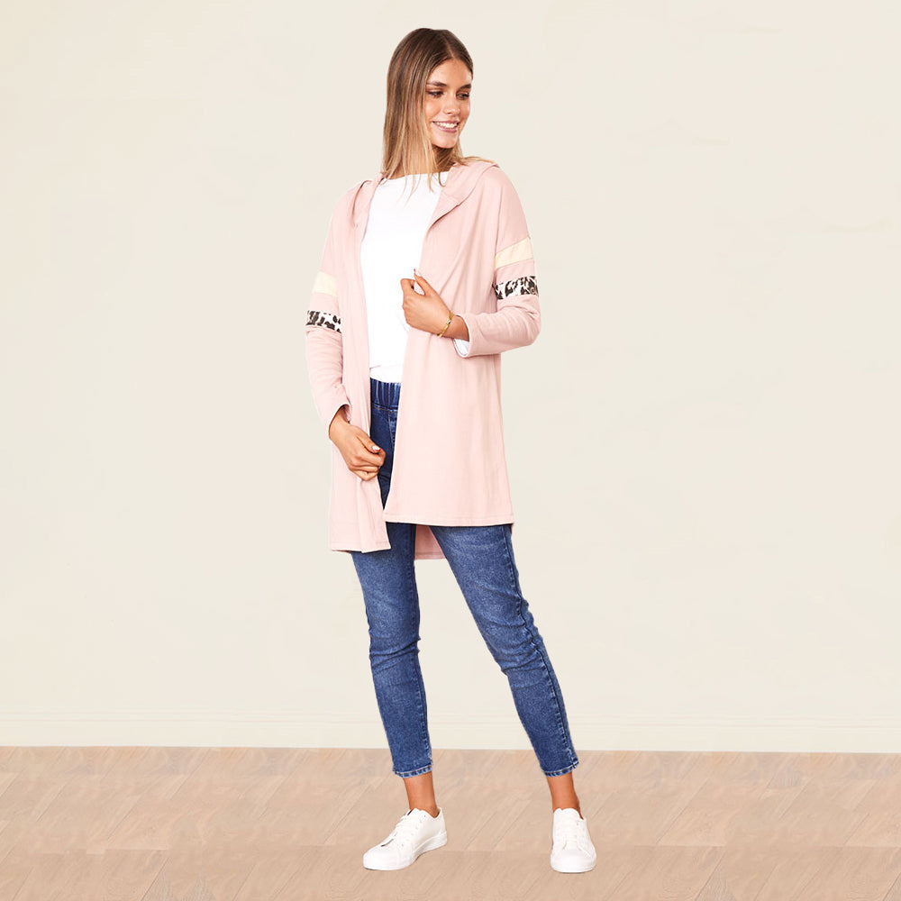 Rosie Hoody (Pink/Cream)