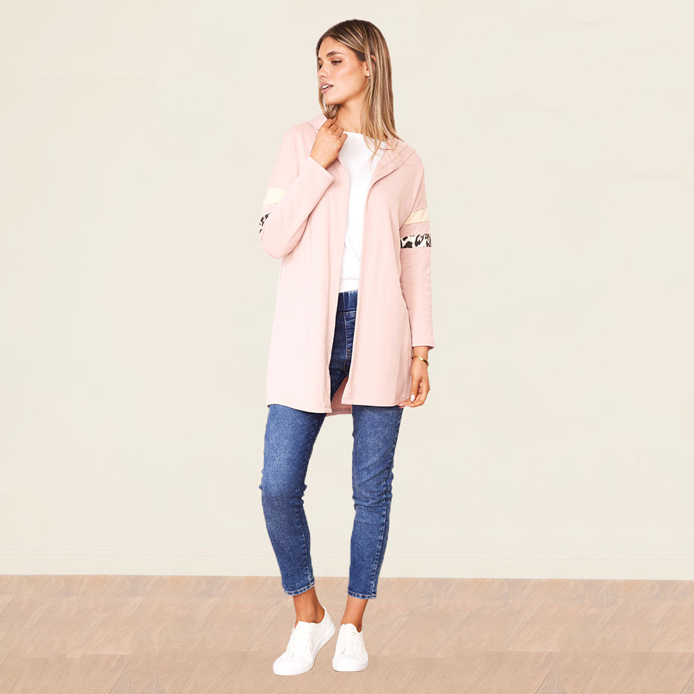 Rosie Hoody (Pink/Cream)