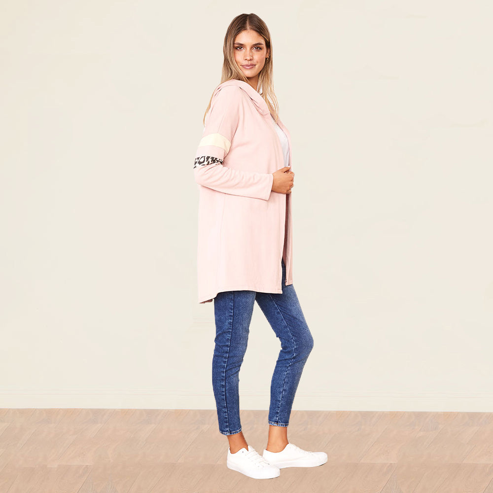 Rosie Hoody (Pink/Cream)