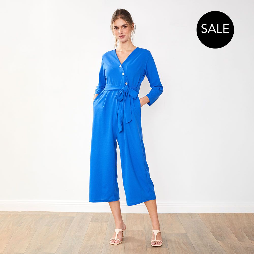 Ruby Jumpsuit (Cobalt)