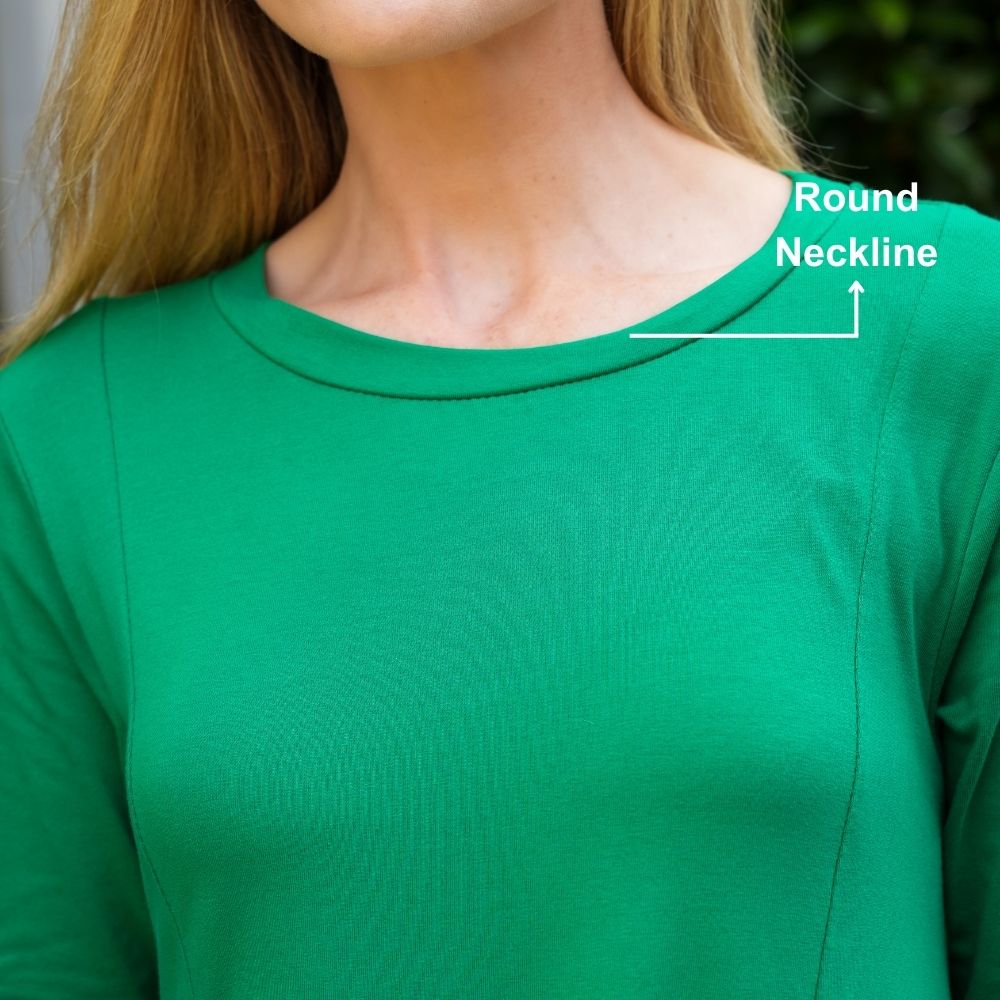 Sally Dress Navy & Kelly Green (2 for €82)
