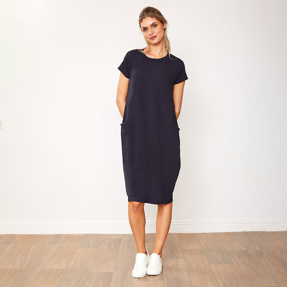 Sandie Dress (Navy)