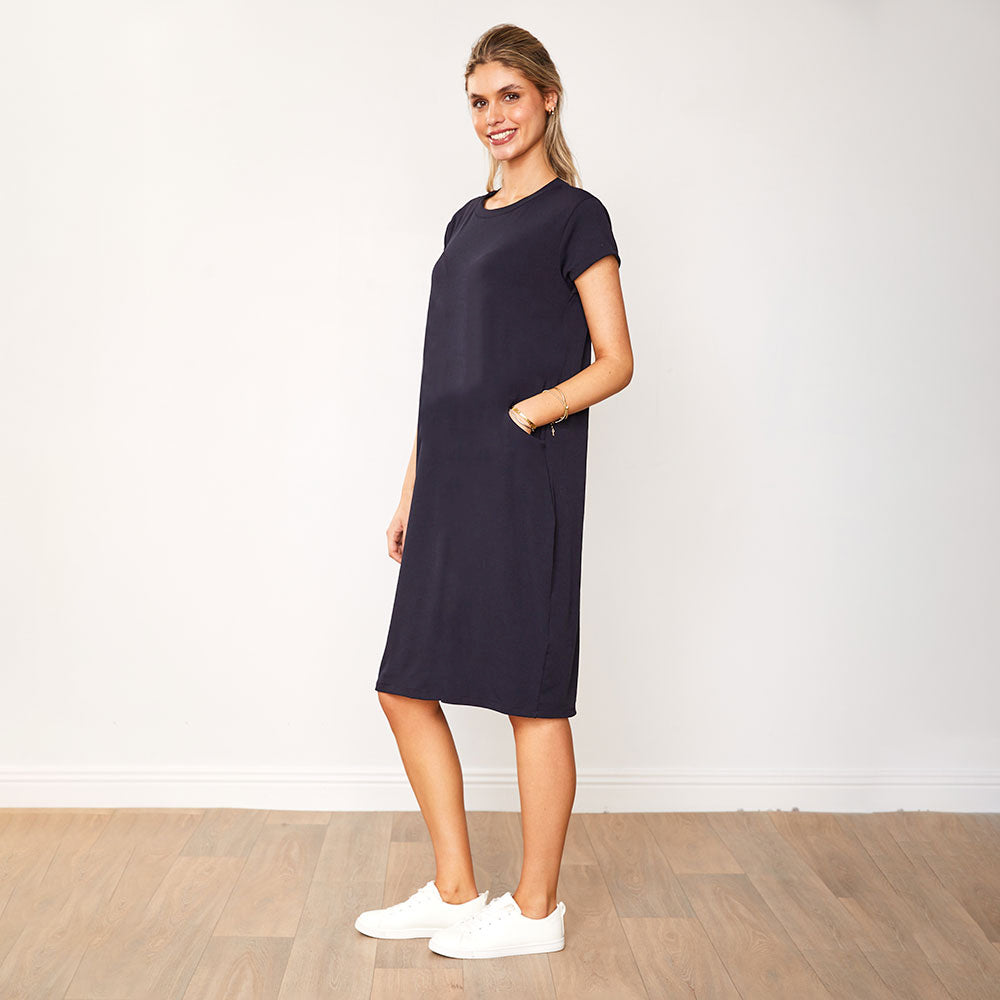 Sandie Dress (Navy)