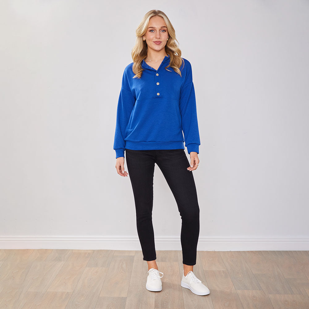 Shelly Jumper Blue & Green (2 for €68)