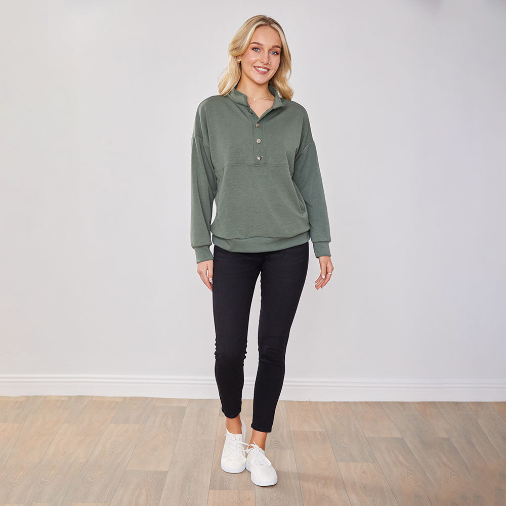 Shelly Jumper Blue & Green (2 for €68)