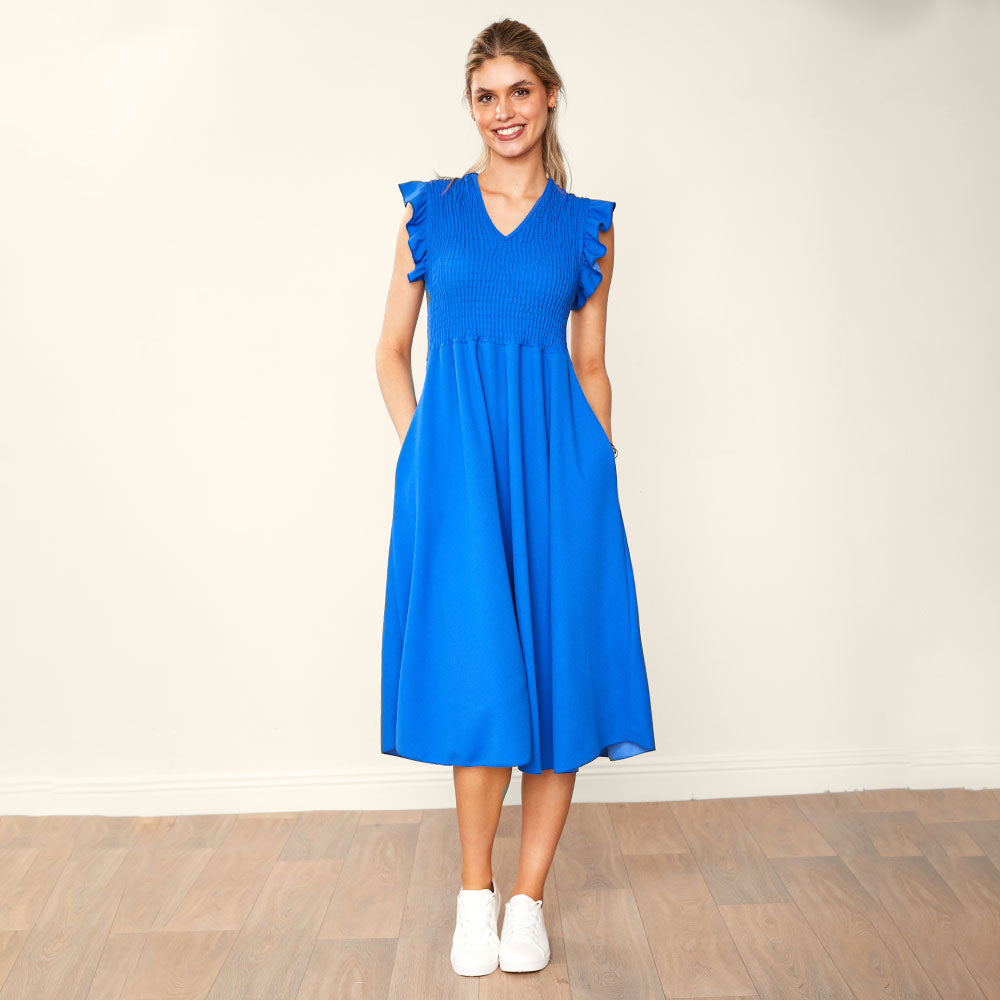 Sienna Dress (Blue)