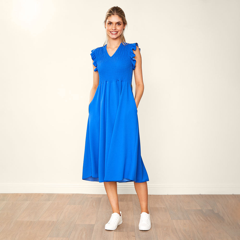 Sienna Dress (Blue)