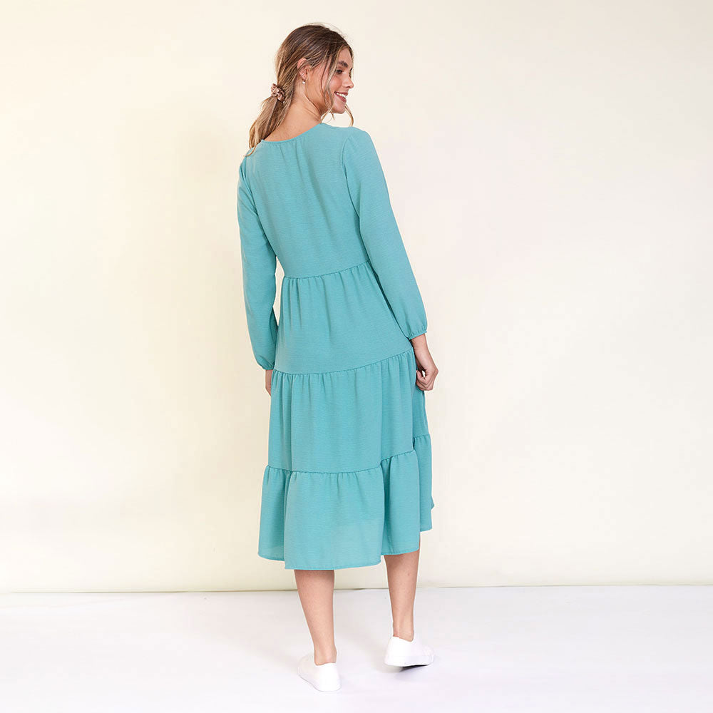 Sofia Dress (Mint)