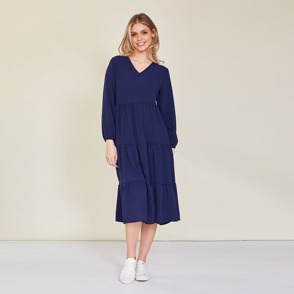 Sofia Dress (Navy)