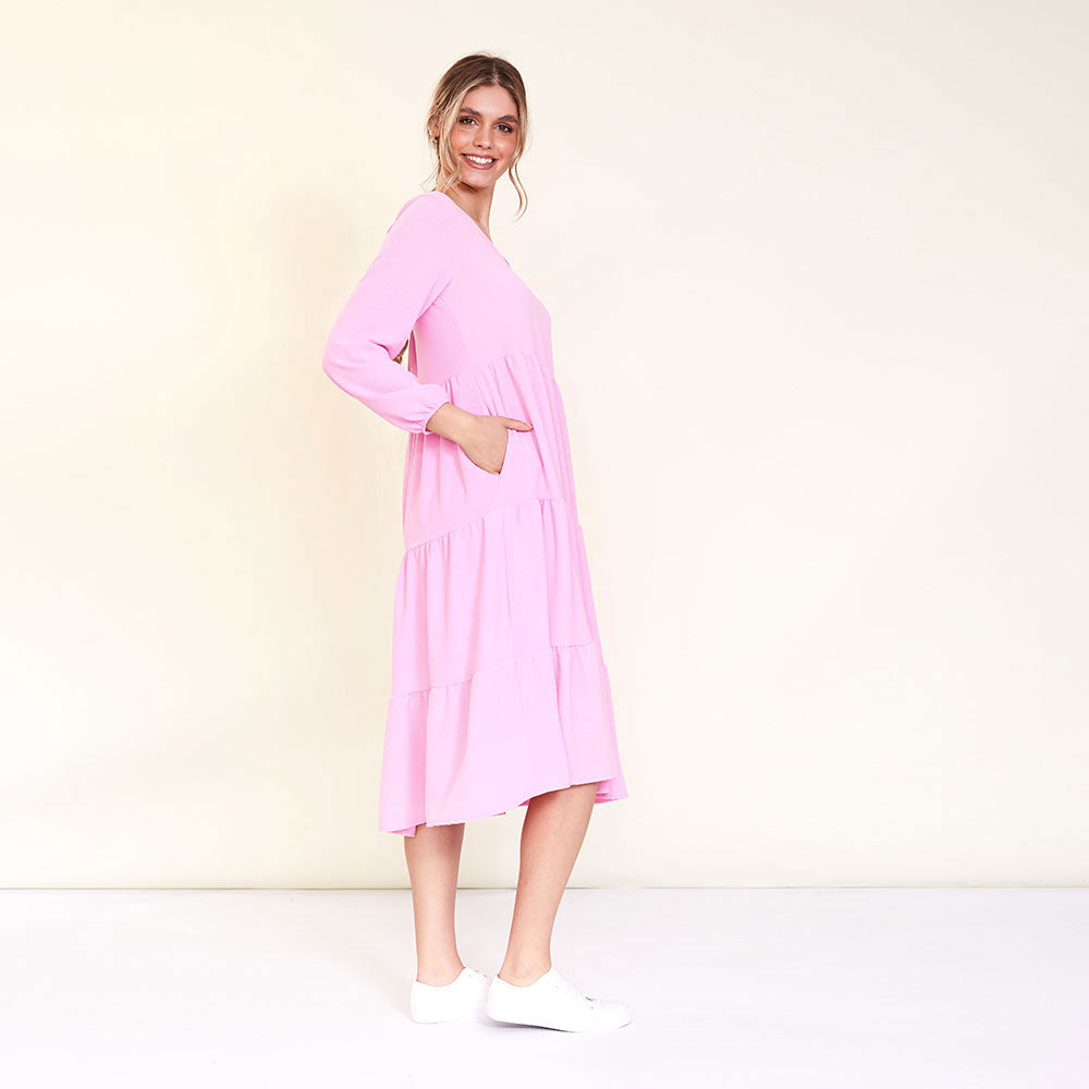 Sofia Dress (Pink)