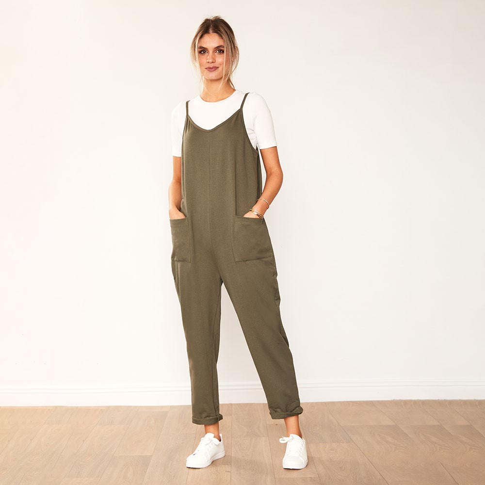 Sophie Jumpsuit (Khaki)