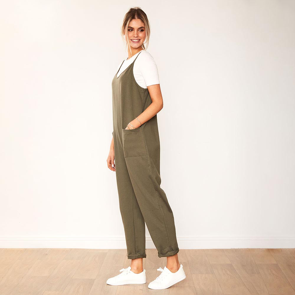 Sophie Jumpsuit (Khaki)