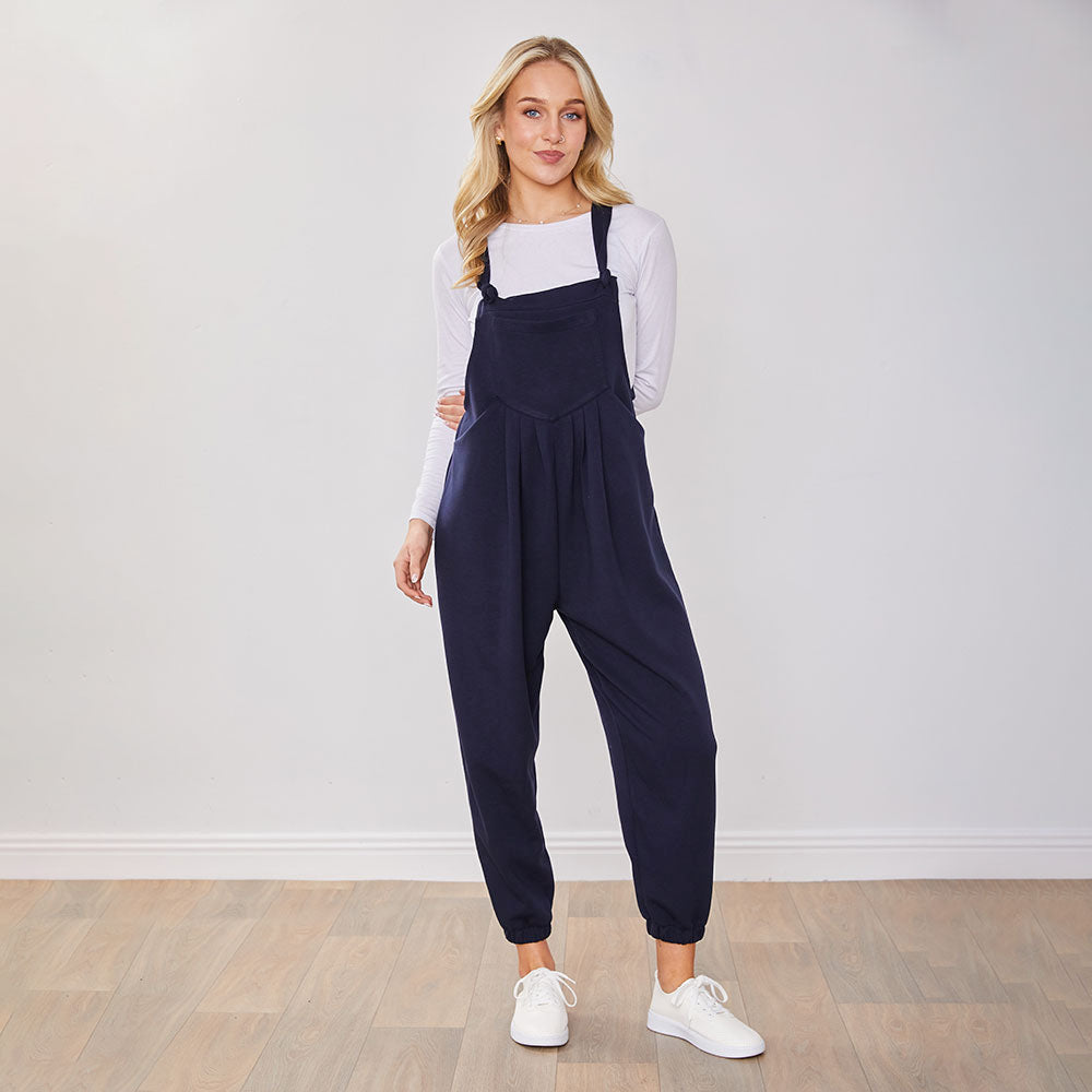 Tilly Dungaree (Navy)