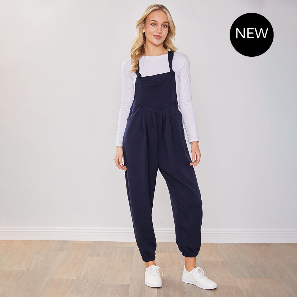 Tilly Dungaree (Navy)