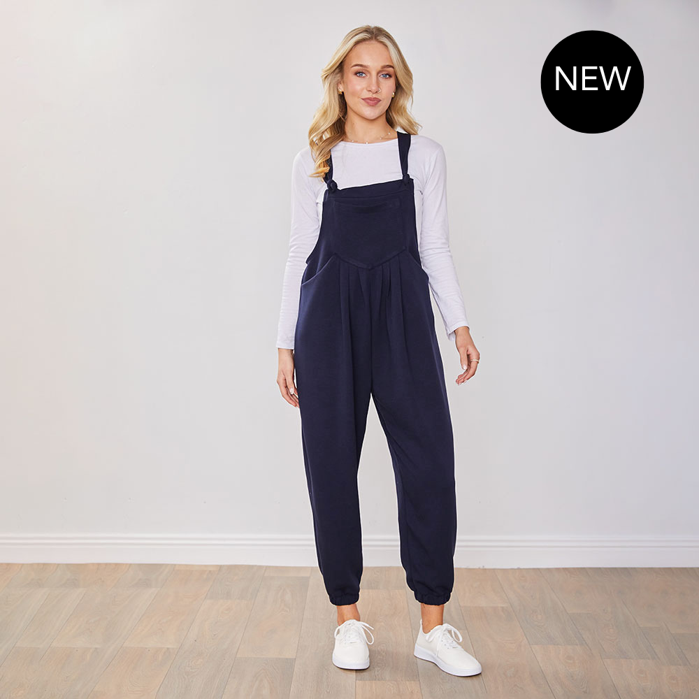 Tilly Dungaree (Navy)