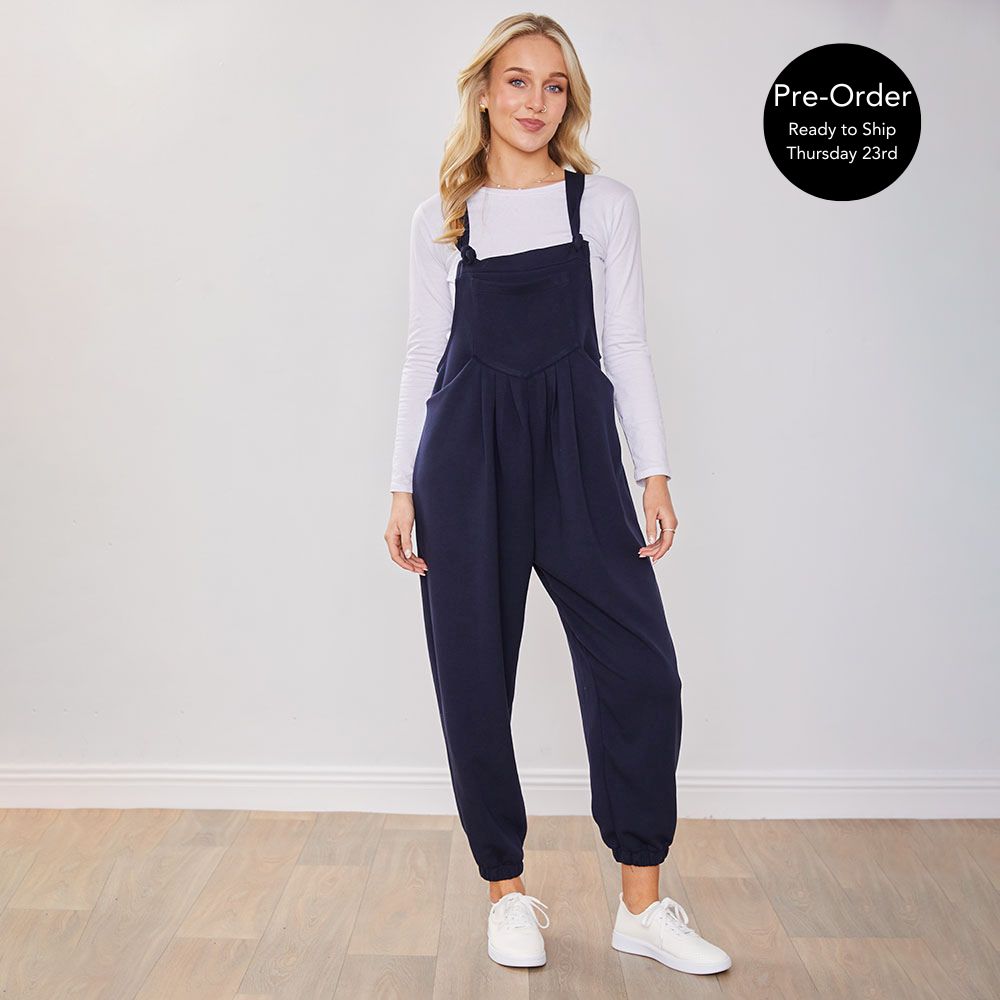 Tilly Dungaree (Navy)