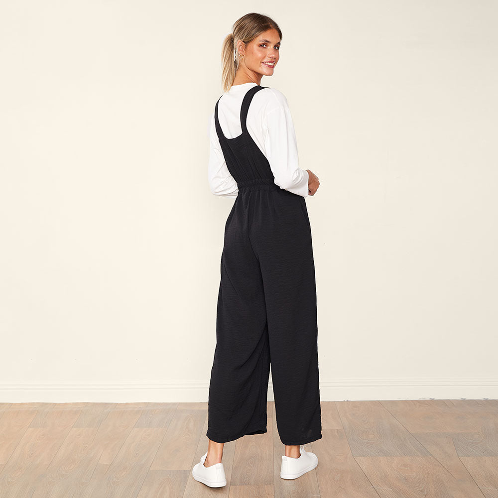 Toby Dungarees (Black)