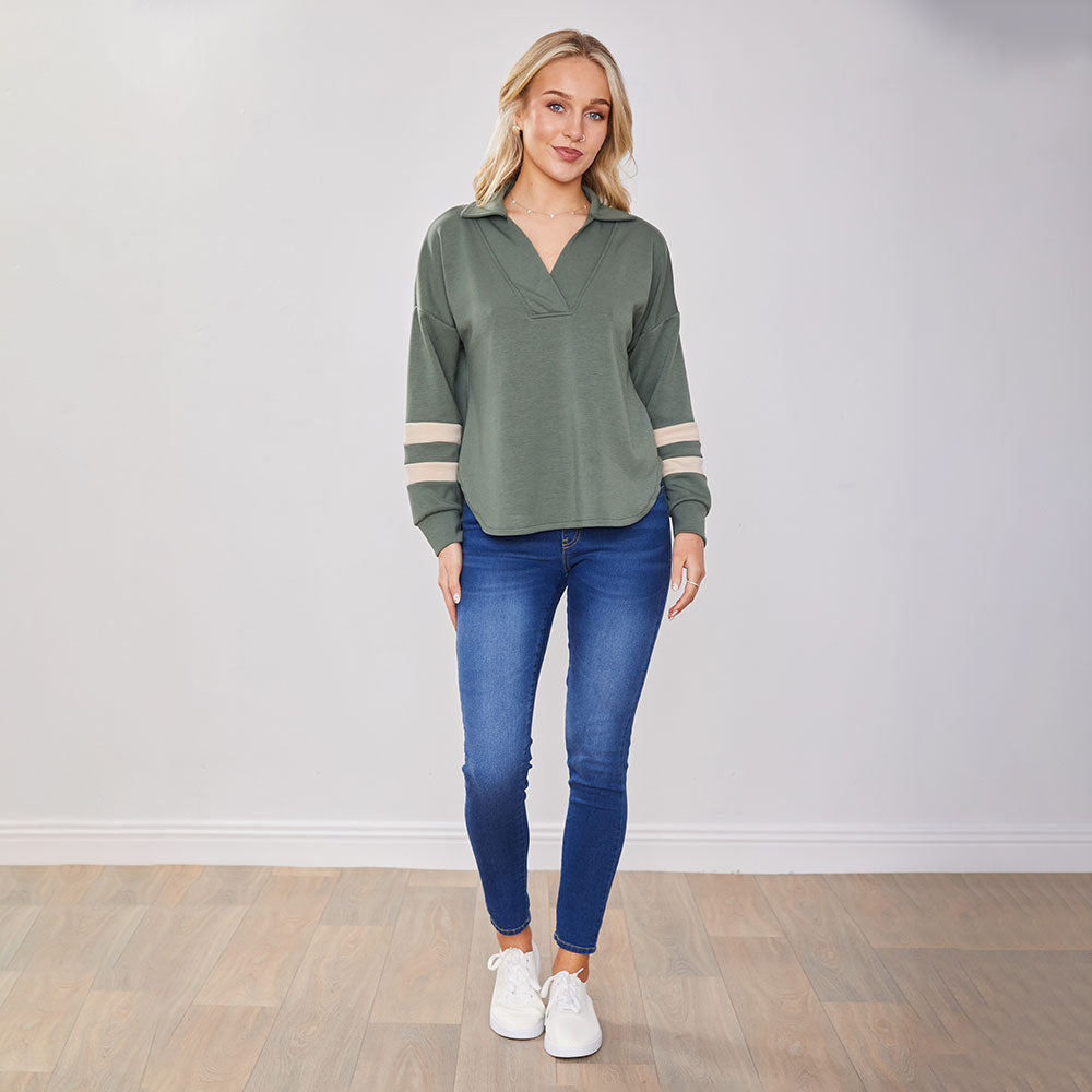 Valerie Jumper (Khaki/Beige)